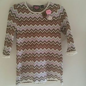 GIRLS LONG SLEEVE DRESS.